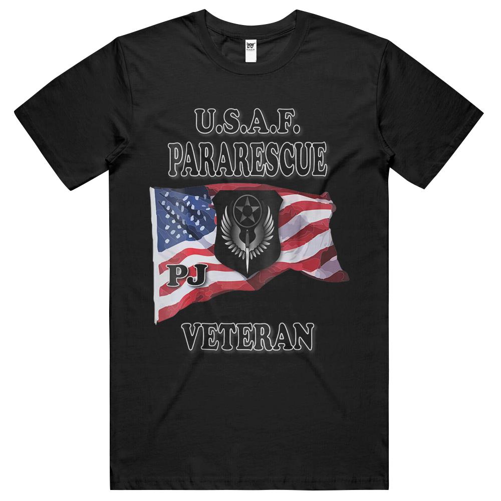 U.S.A.F Pararescue Veteran T Shirts