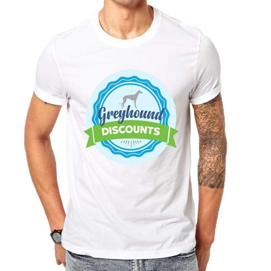 Greyhound Casual Short Sleeves T Shirt Size S-3XL
