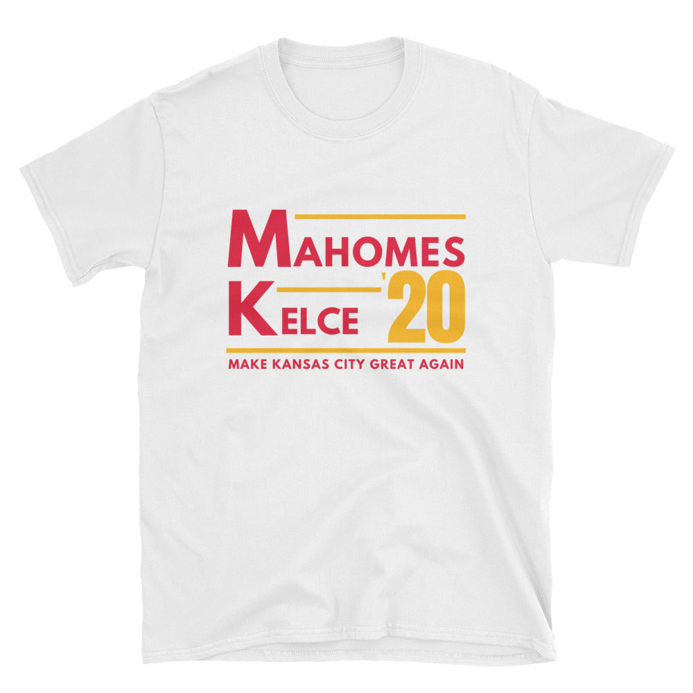 Mahomes Kelce Make Kansas City Great Again 2020 T-Shirt