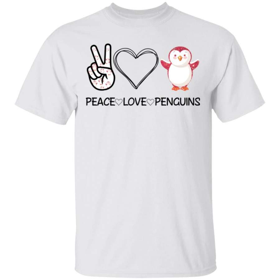 Peace Love Penguins shirt