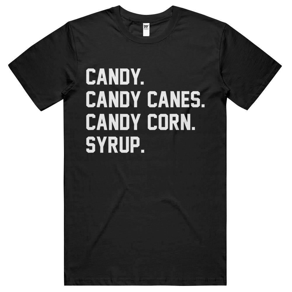 Candy, Candy Canes, Candy Corn, Syrup, Christmas T Shirts