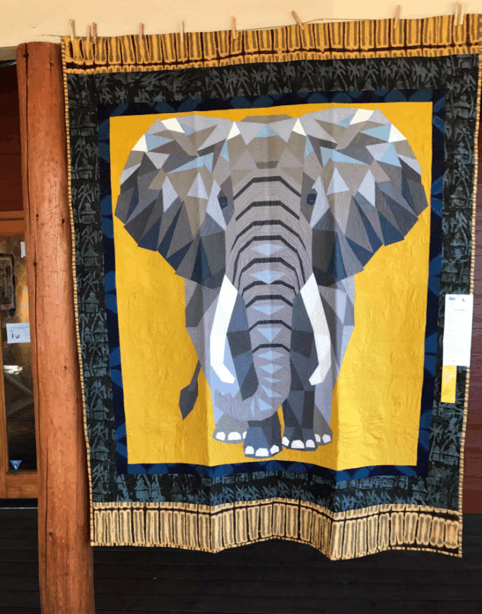 Indian Elephant Quilt Tumrs