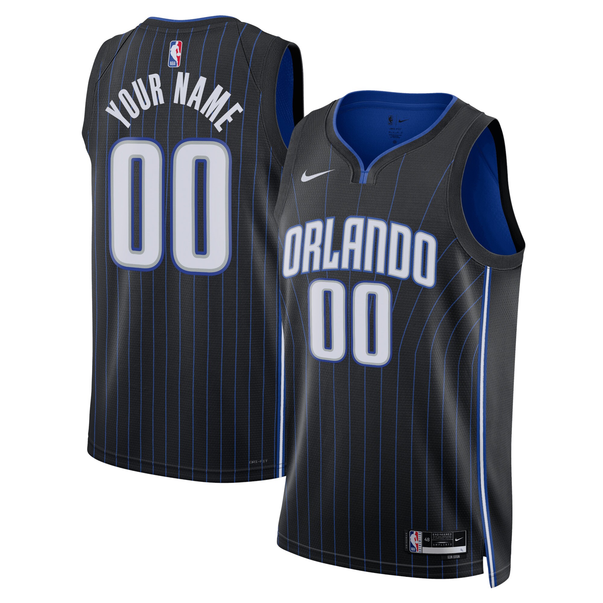 Orlando Magic Icon Swingman Jersey – Custom – Unisex