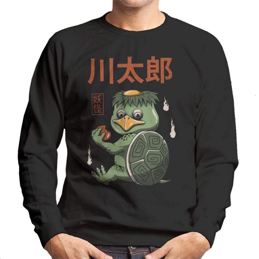 Yokai Monsters Turtle Kappa Men’s Sweatshirt