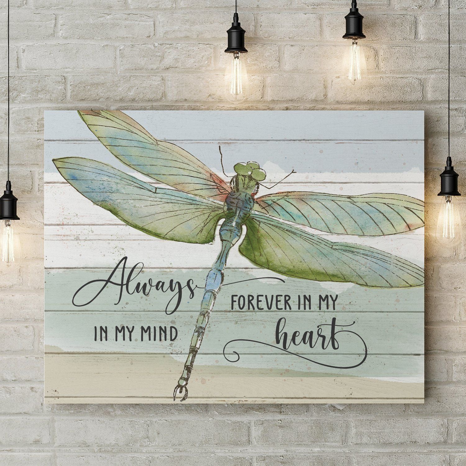 Always In My Mind Forever In My Heart – Matte Canvas – Home Decorations Poster Wall Art, Poster Print, Canvas Print Wall Decor