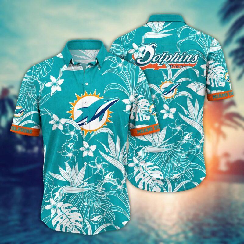 Miami Dolphins Nfl Flower Hawaii Shirt  Custom Summer Football V8