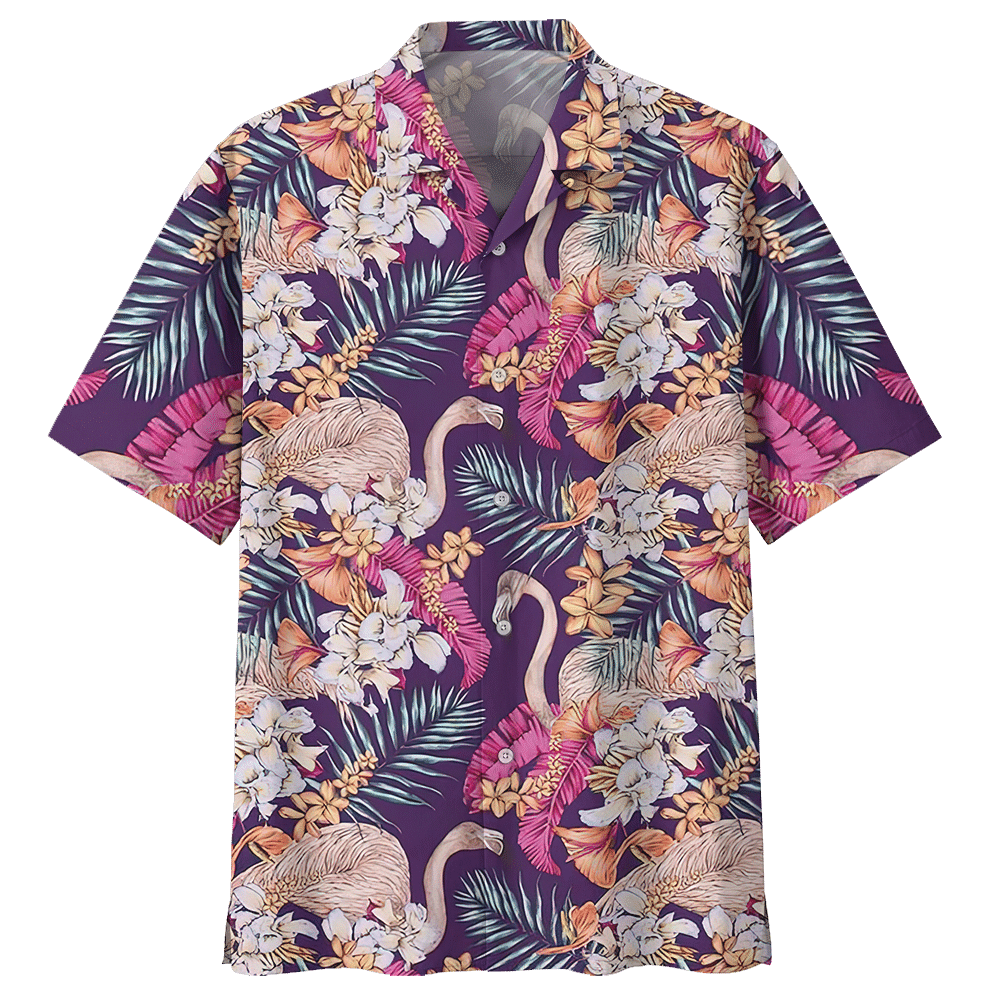 Flamingo Hawaii Shirt Ha38580