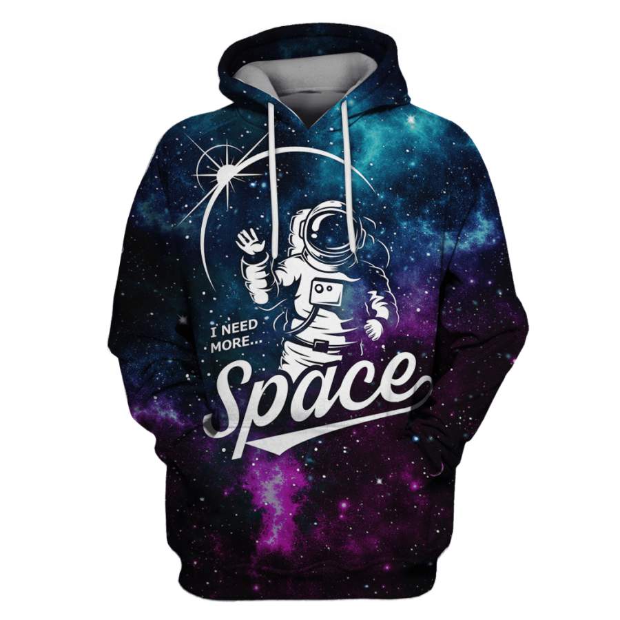 Astronaut I need more space Custom T-shirt – Hoodies Apparel