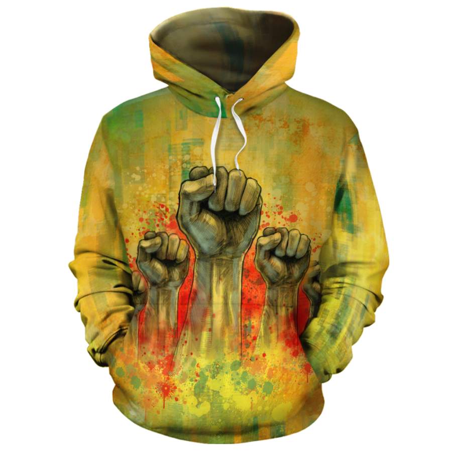 Power Fist All-over Hoodie