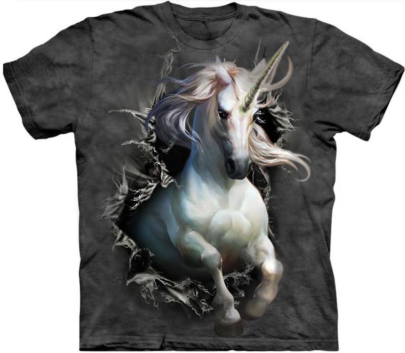 Unicorn 3D T-Shirt Animal Print Shirt For Men Birthday Gift Idea Unicorn Lover