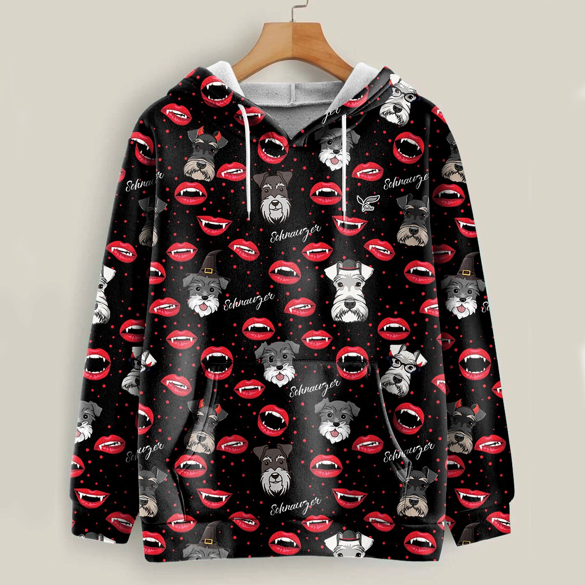 Baby Come Here – Schnauzer Halloween Hoodie