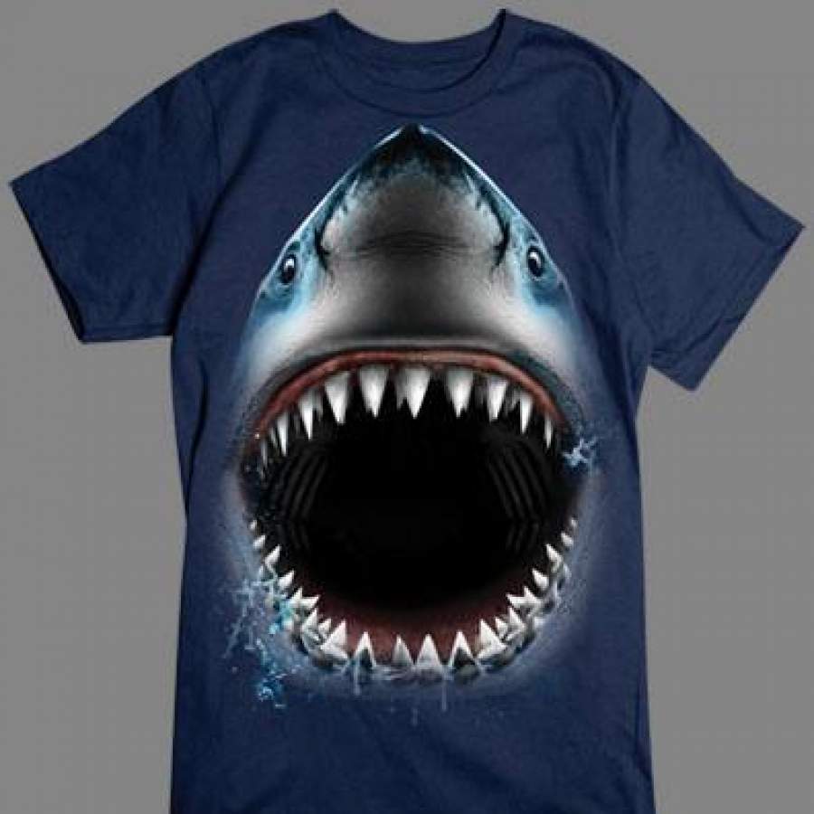 Shark Face tshirt