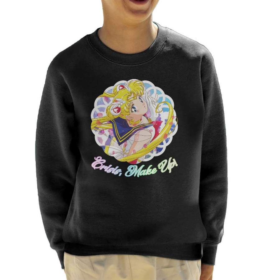 Sailor Moon Crisis Make Up Kid’s Sweatshirt