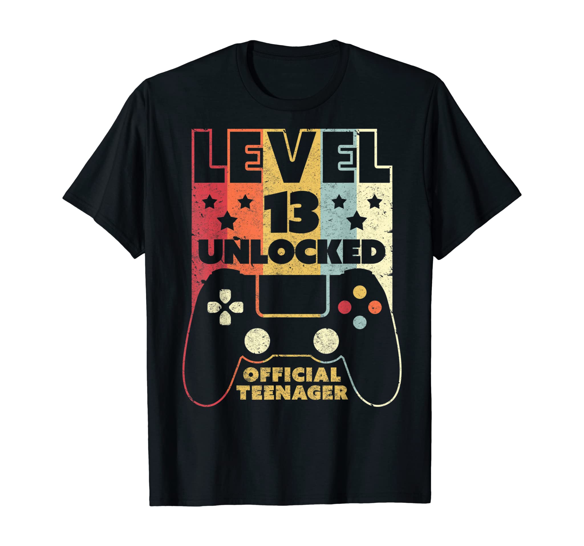 13Th Birthday Shirt. Level 13 Unlocked, Official Teenager T-Shirt