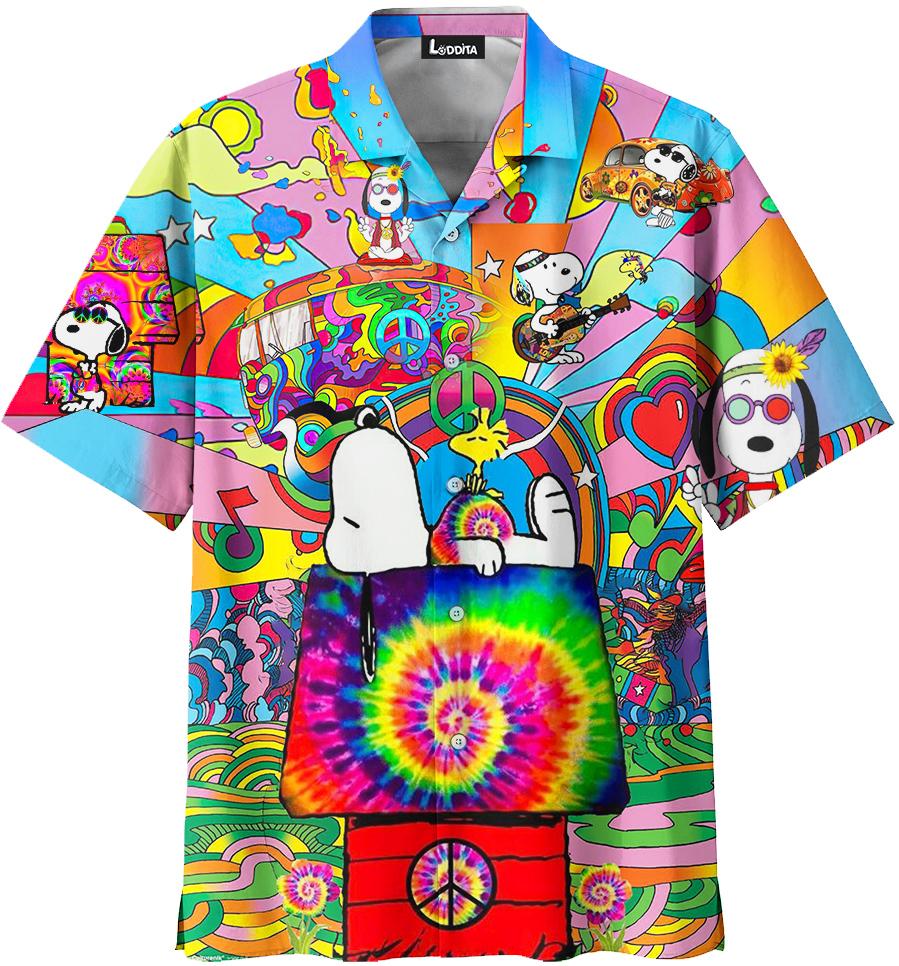 Amazing Hippie Unisex Hawaiian Shirt Ha69220