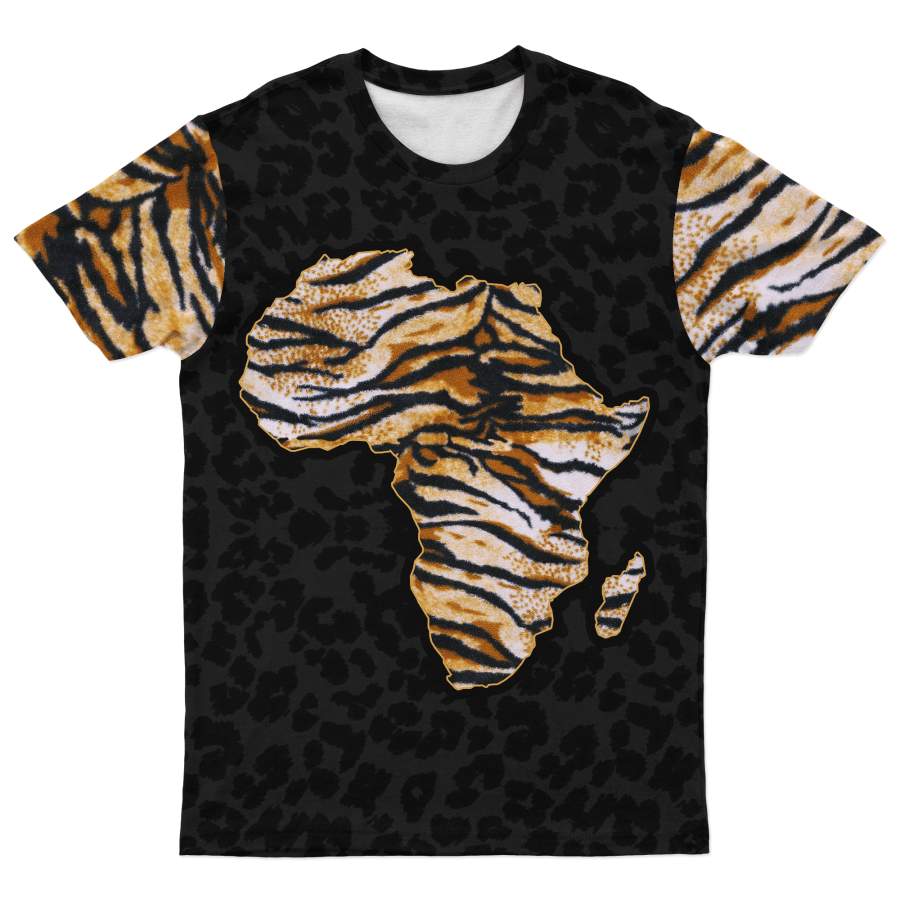 Tiger Pattern T-shirt