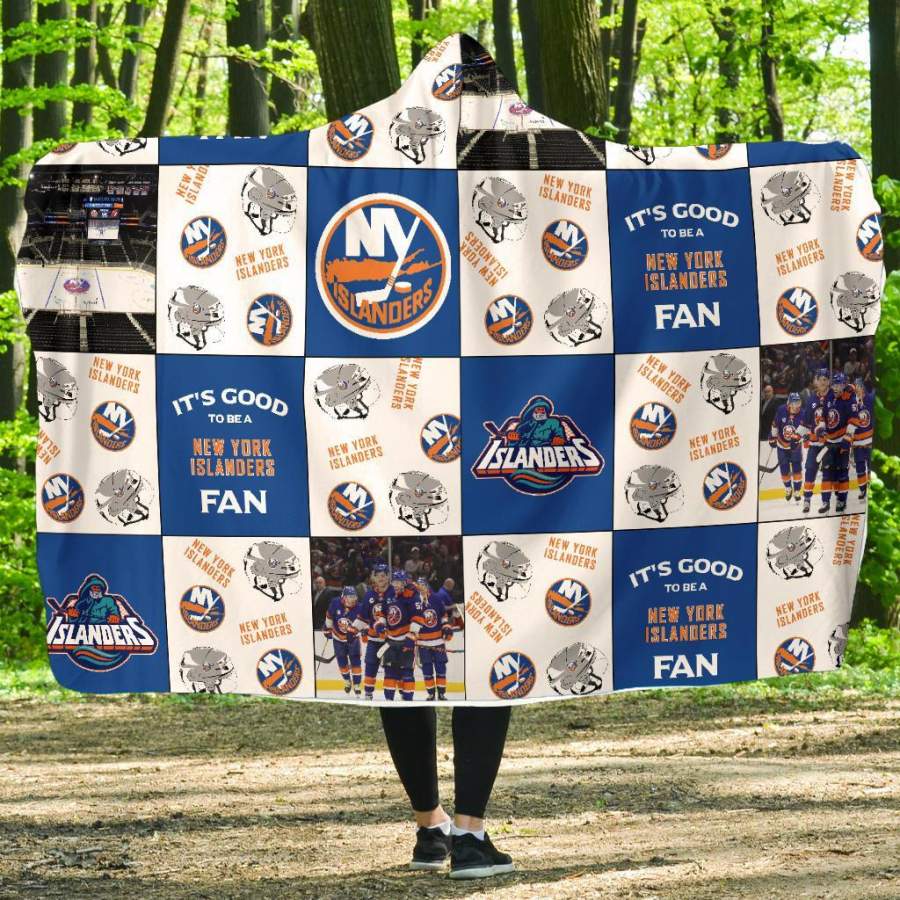 It’s Good To Be A New York Islanders Fan Hooded Blanket