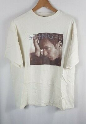 Vintage Sting Mercury Falling Tour T Shirt  Extra  1996 90s Single Stitch 4634