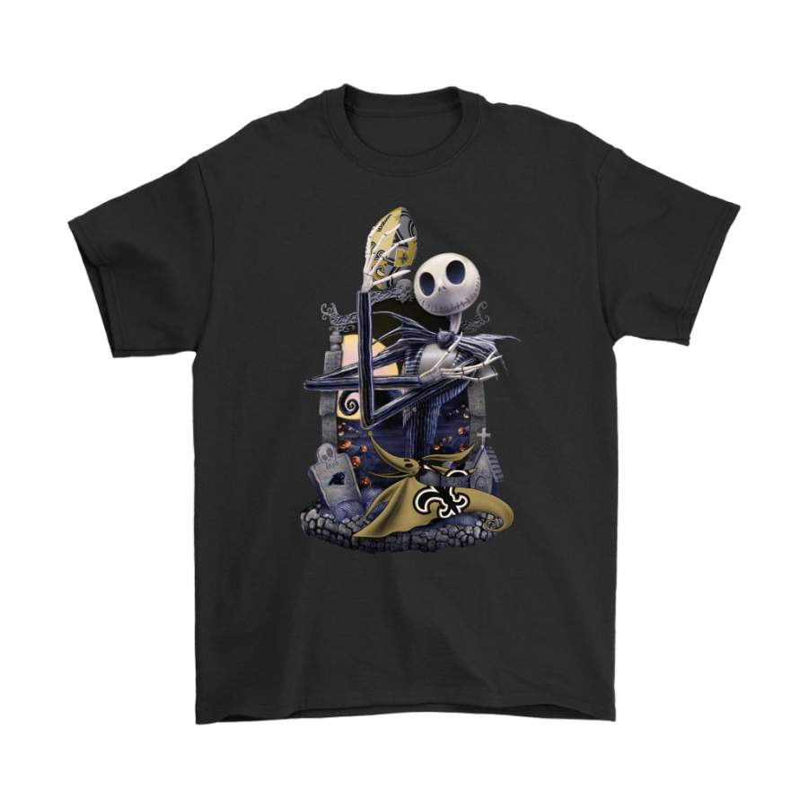 New Orleans Saints Jack Skellington Halloween Shirts