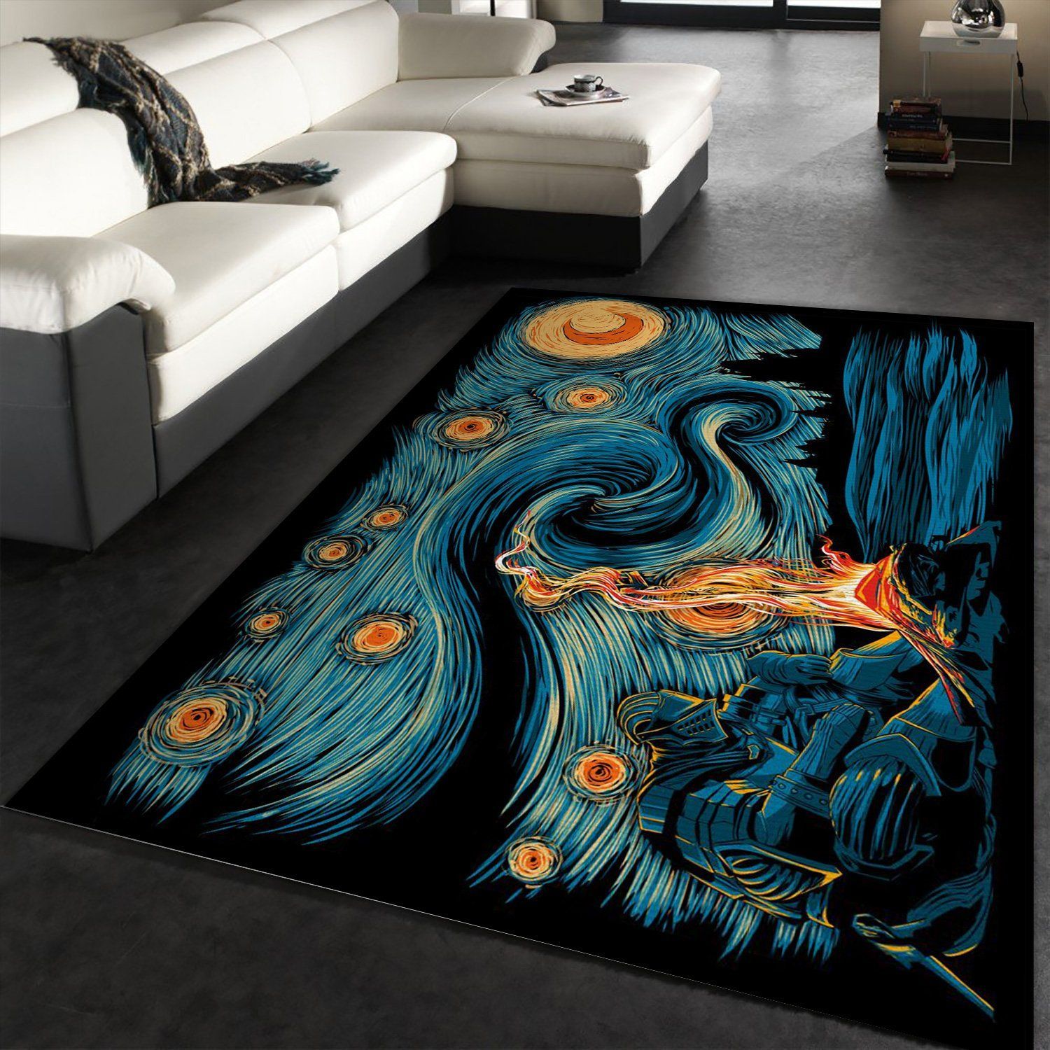 Starry Souls Area Rug Carpet, Kitchen Rug, Family Gift US Decor