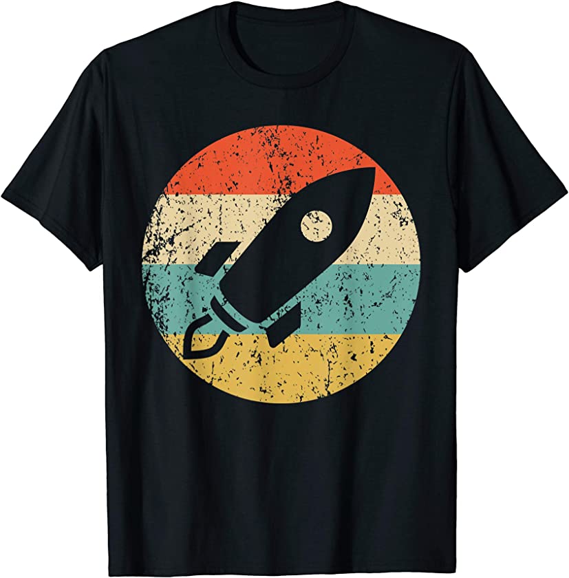 Astronaut Shirt – Vintage Retro Space Ship T-Shirt