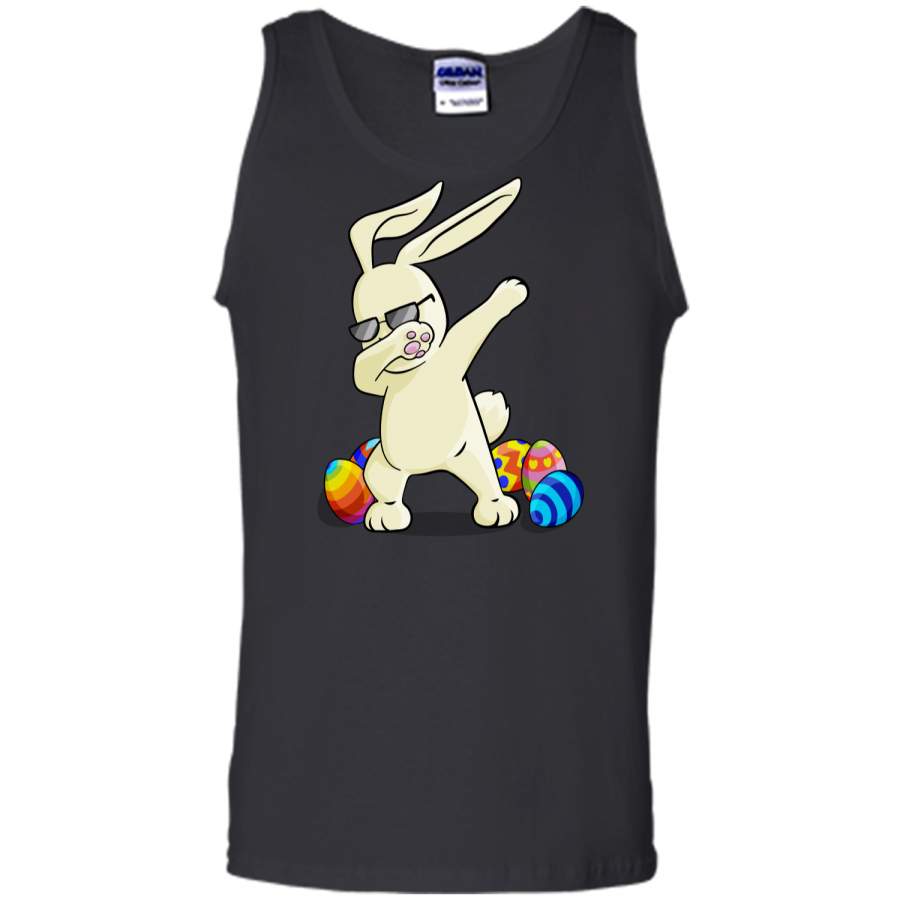 Dabbing Easter Bunny T-Shirt Bunny Happy Easter Shirt Tank Top