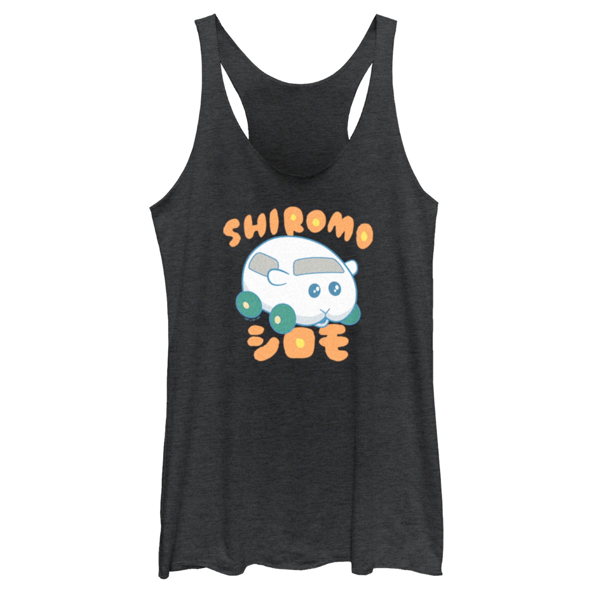 Women’S Pui Pui Molcar Shiromo Cartoon Racerback Tank Top