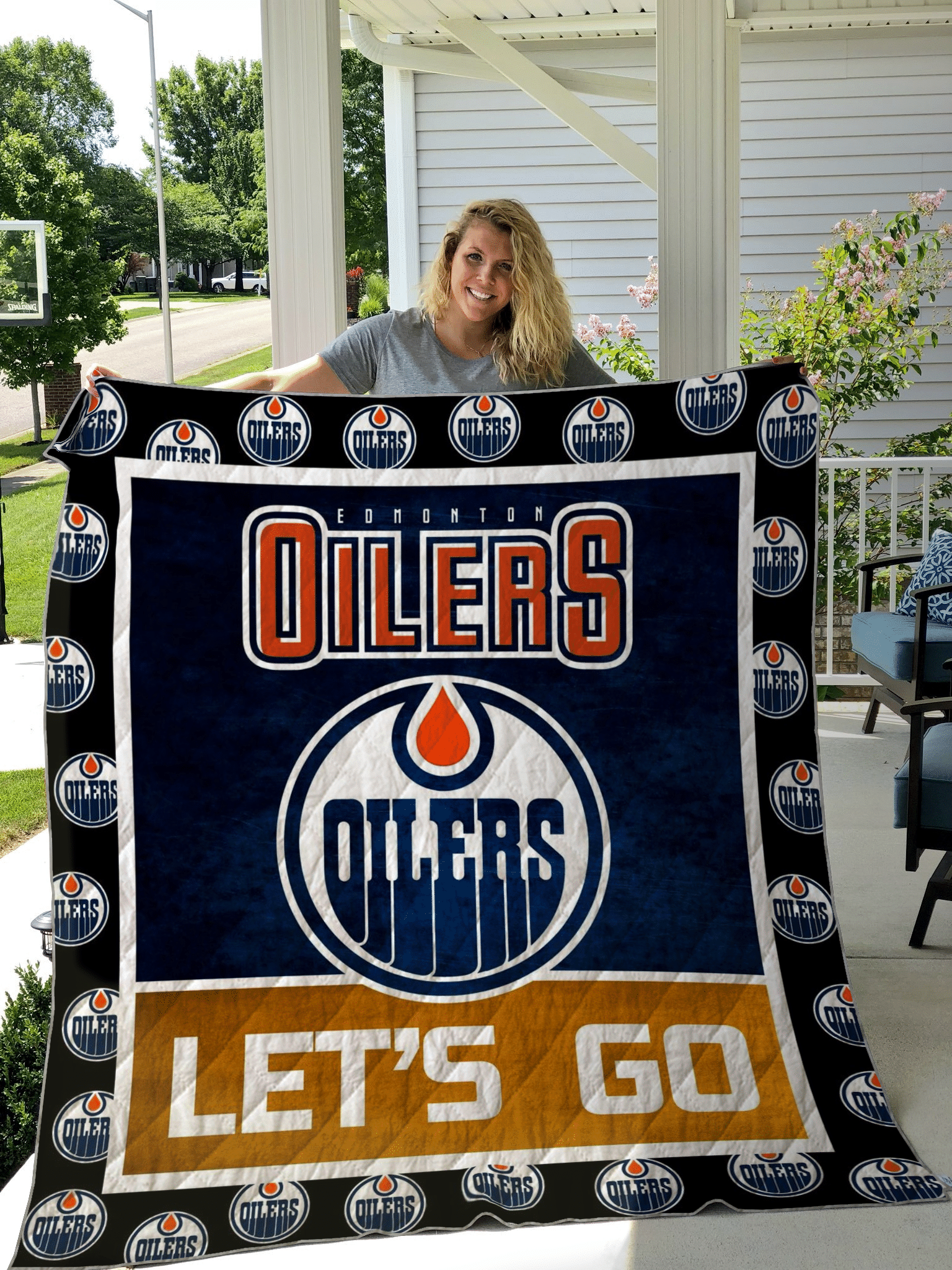 Edmonton Oilers Quilt TN230935