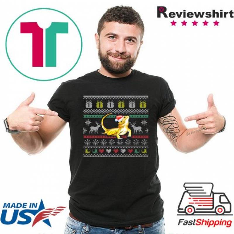 Bearded Dragon Ugly Christmas Shirt