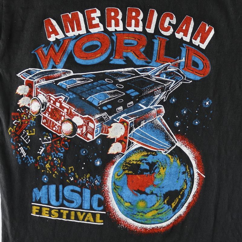 Vintage Aerosmith And Cheap Trick 1979 American World Music Festival Shirt Wyco Vintage Shirt