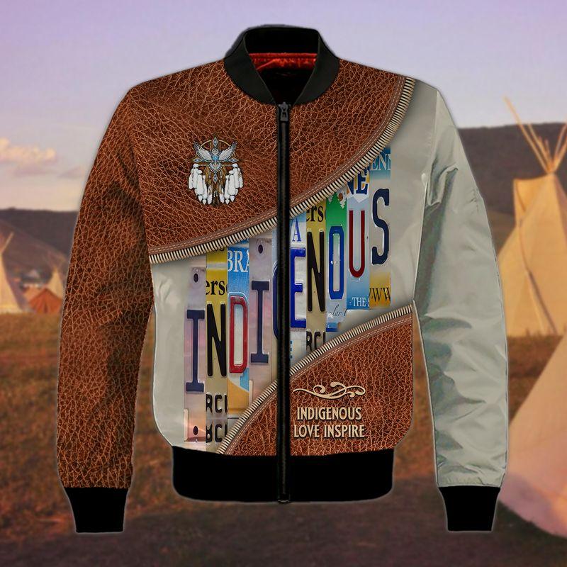 Native American Indigenous 3D Bomber