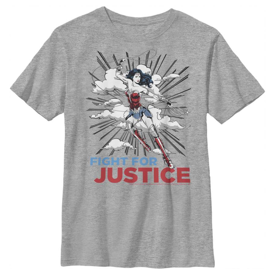 Wonder Woman 1984 Boy’s Justice Fighter  T-Shirt