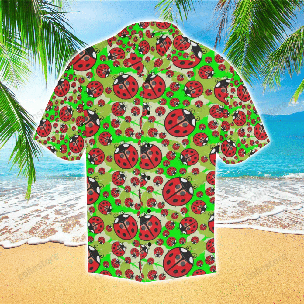 Ladybug Hawaii Mens Hawaii Shirt For Lover Aloha Ha47941