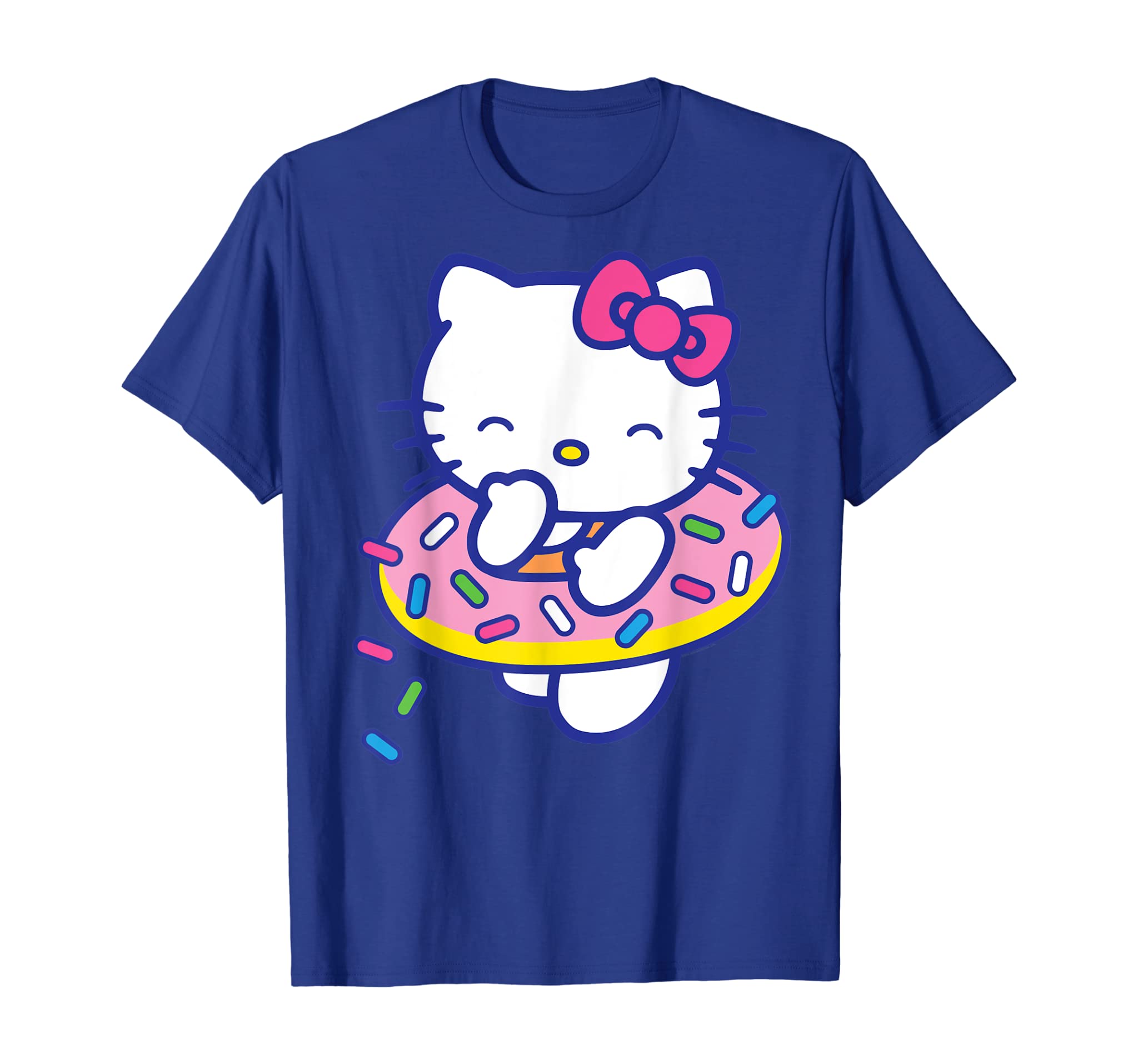 Hello Kitty Donut Sprinkles Floaty Summer Swimming T-Shirt