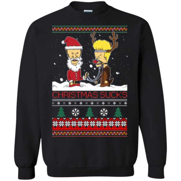 Beavis And Butt-head Ugly Christmas Sweater