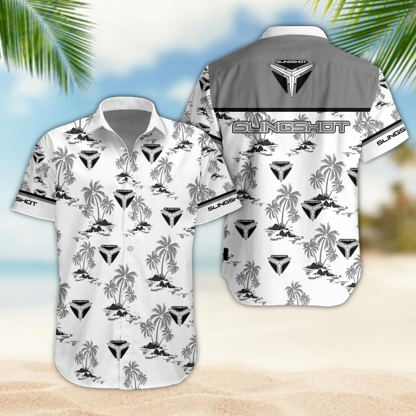 Polaris Slingshot Hawaiian Shirt