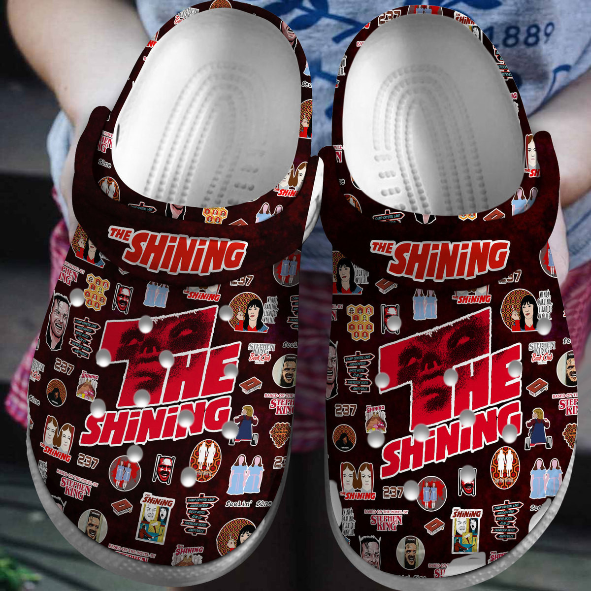 The Shining Movie Crocs Crocband Clogs Shoes Comfortable For Men Women and Kids 2