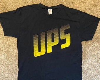 Vintage Ups Mail T Shirt 3365