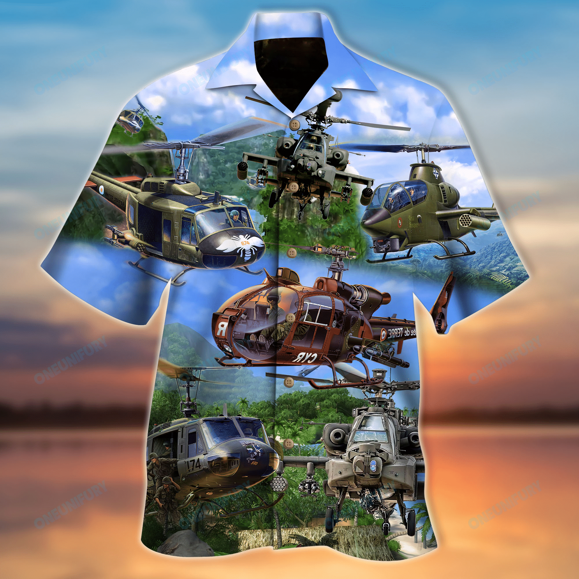 No Runway Problem Helicopter Hawaii Shirt Re Ha71992