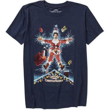 Christmas Vacation Poster Christmas Graphic Blue Shirt