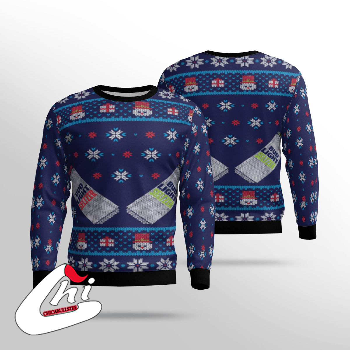 Bud Light Ugly Christmas Sweater Seltzer