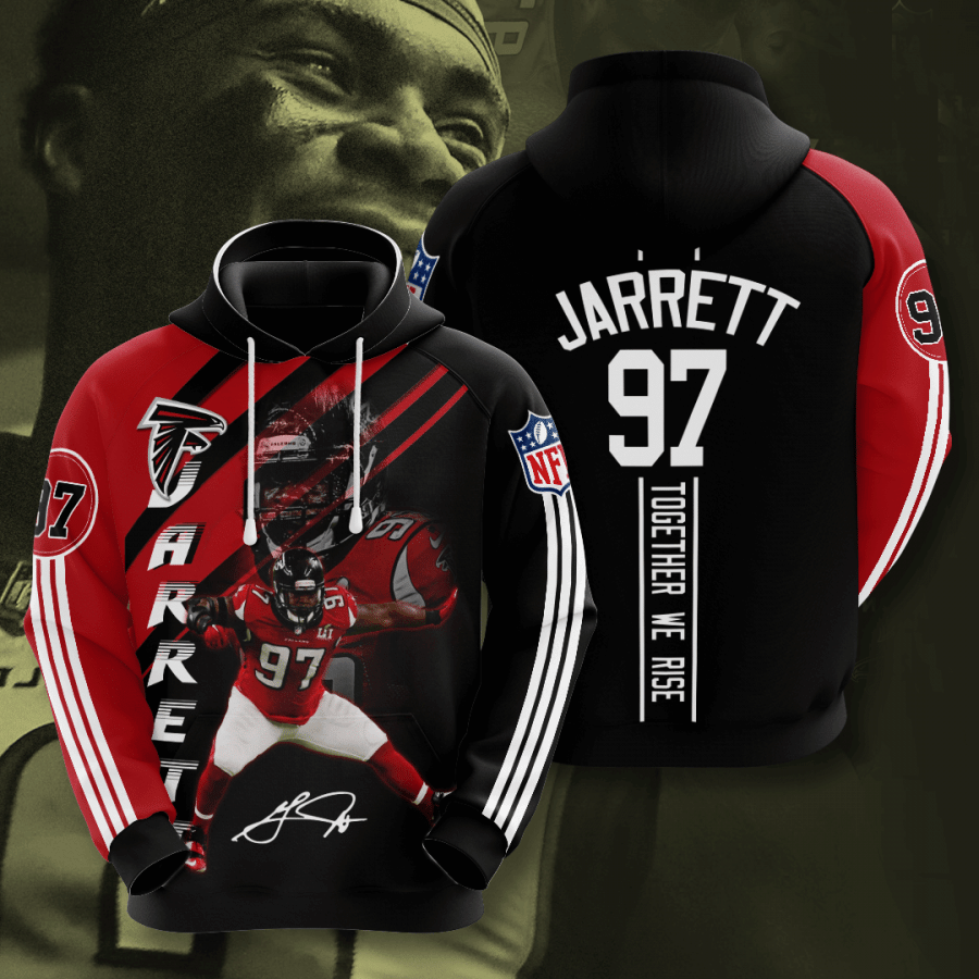 Atlanta Falcons Grady Jarrett 32 Unisex 3D Hoodie Gift For Fans