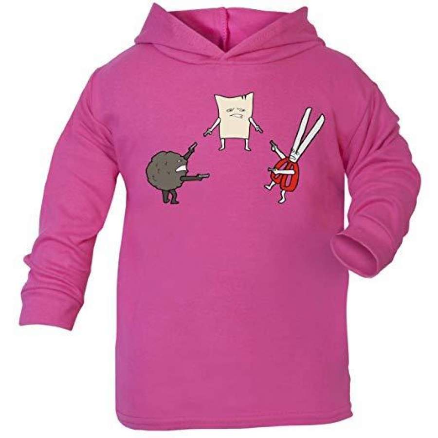 123t Baby Mexican Standoff Rock Paper Scissors Design Sweatshirt