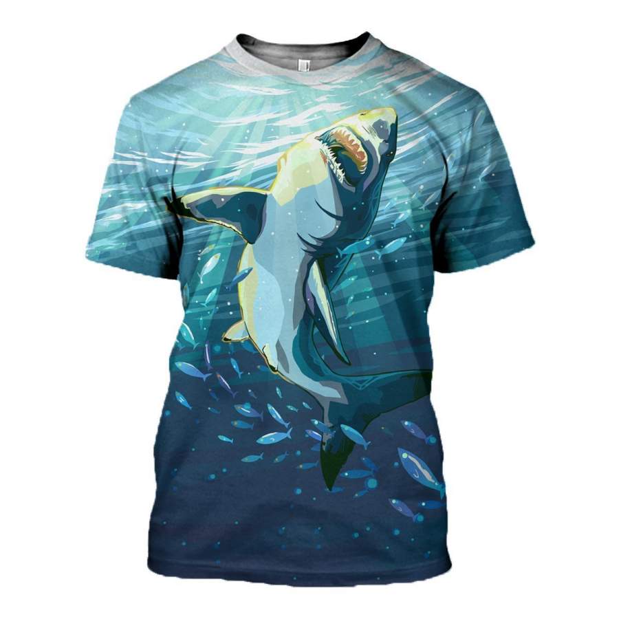 3D Printed White shark Clothes