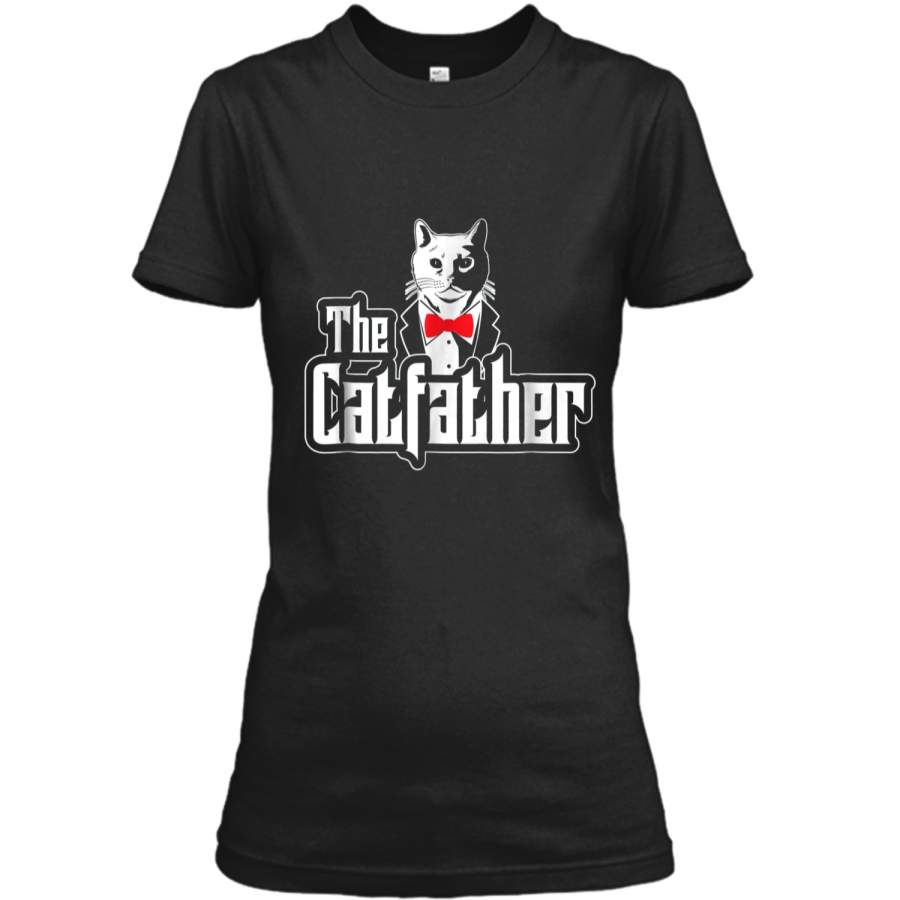 The Catfather  I Feline Cats Tee I Kitten I Pet I Men Ladies Custom