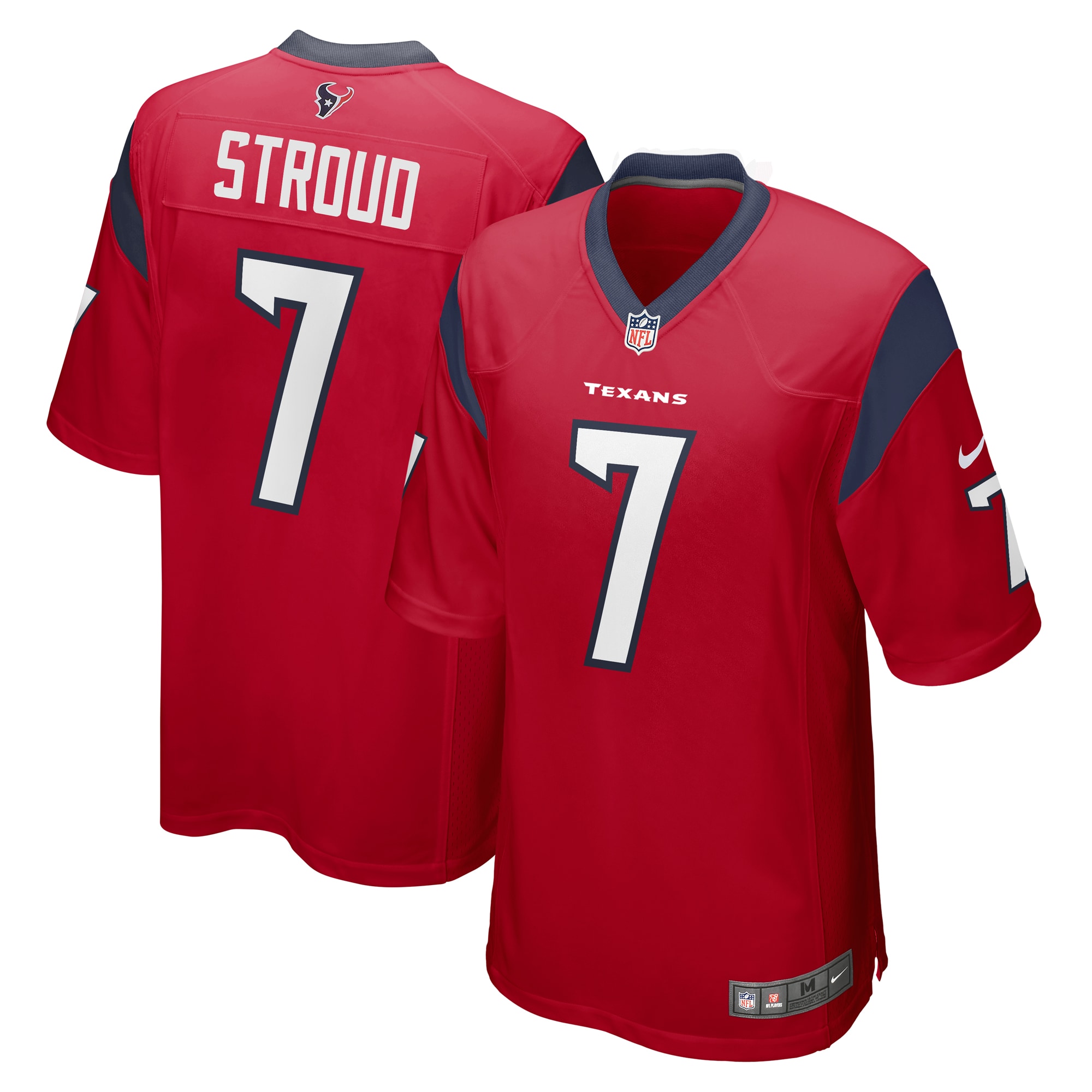 CJ Stroud Houston Texans 2023 NFL Draft First Round Pick Alternate Game Jersey – Red