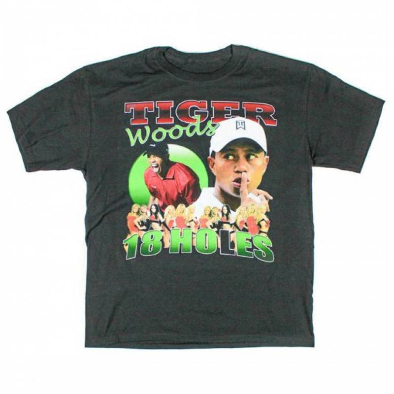 Tiger Woods 18 Holes T shirt (BSM)