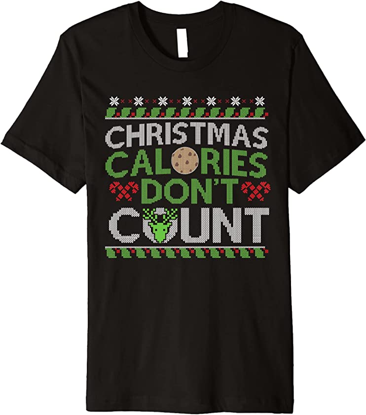 Christmas Candy Cookie Ugly Christmas Sweater Premium T-Shirt