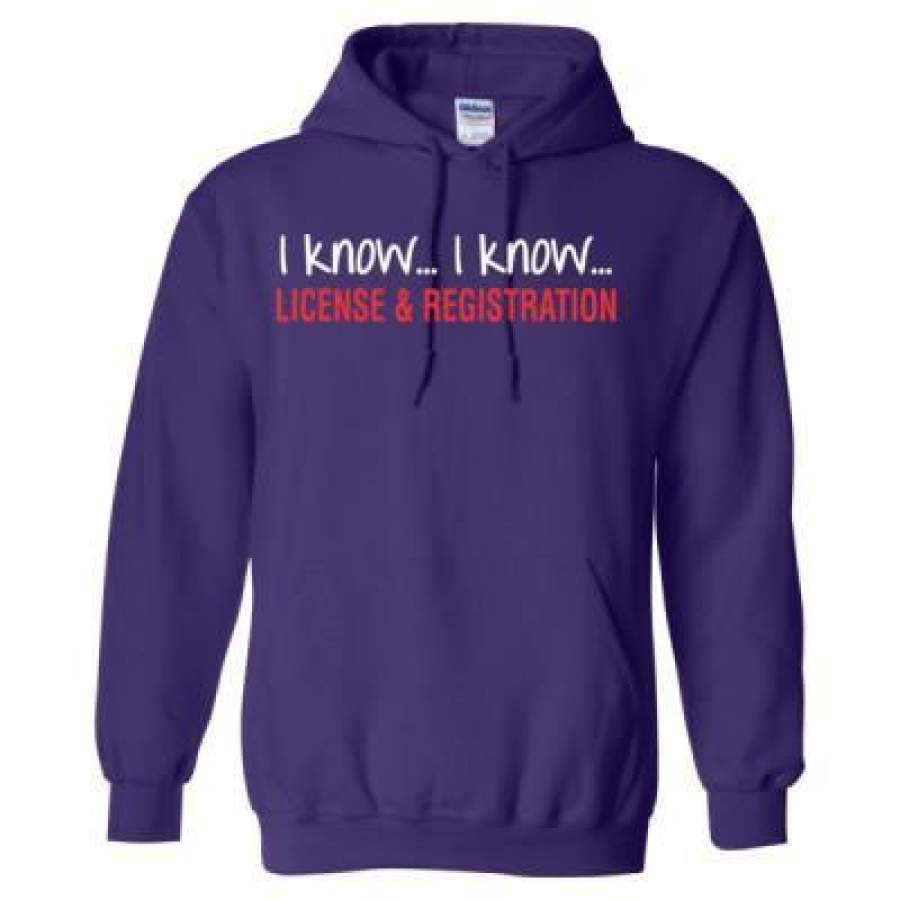 AGR I Know License And Registration – Heavy Blend™ Hooded Sweatshirt