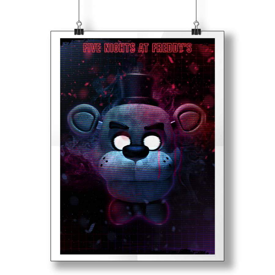 Five Nights At Freddys Poster Xfeathers Store 7111